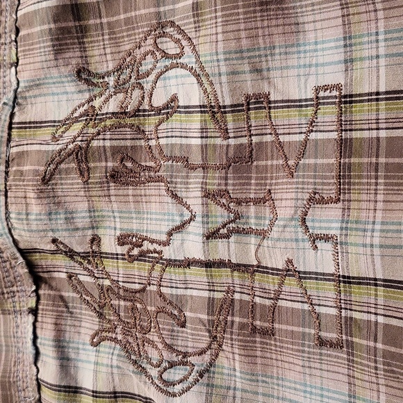 Mexx plaid button down cotton shirt - Picture 5 of 6
